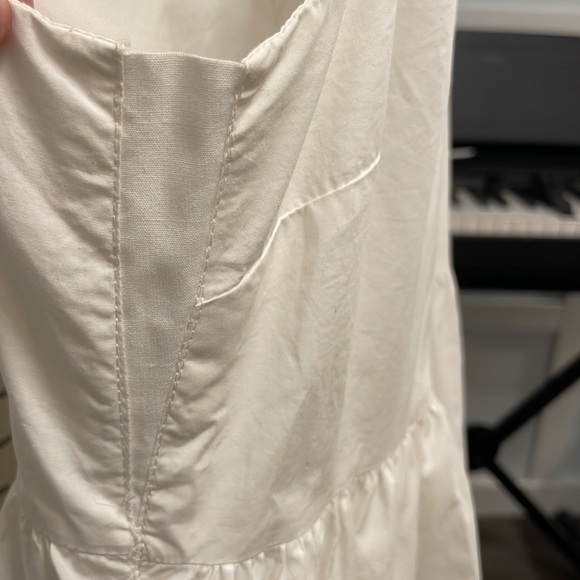 Banana Republic Poplin Tiered Mini Dress Petite - Picture 5 of 6